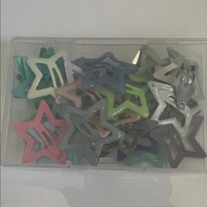 Star Shaped Hair Clips Set